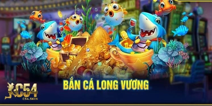Giao diện game bắn cá Long Vương rất hút khách bởi sự độc quyền